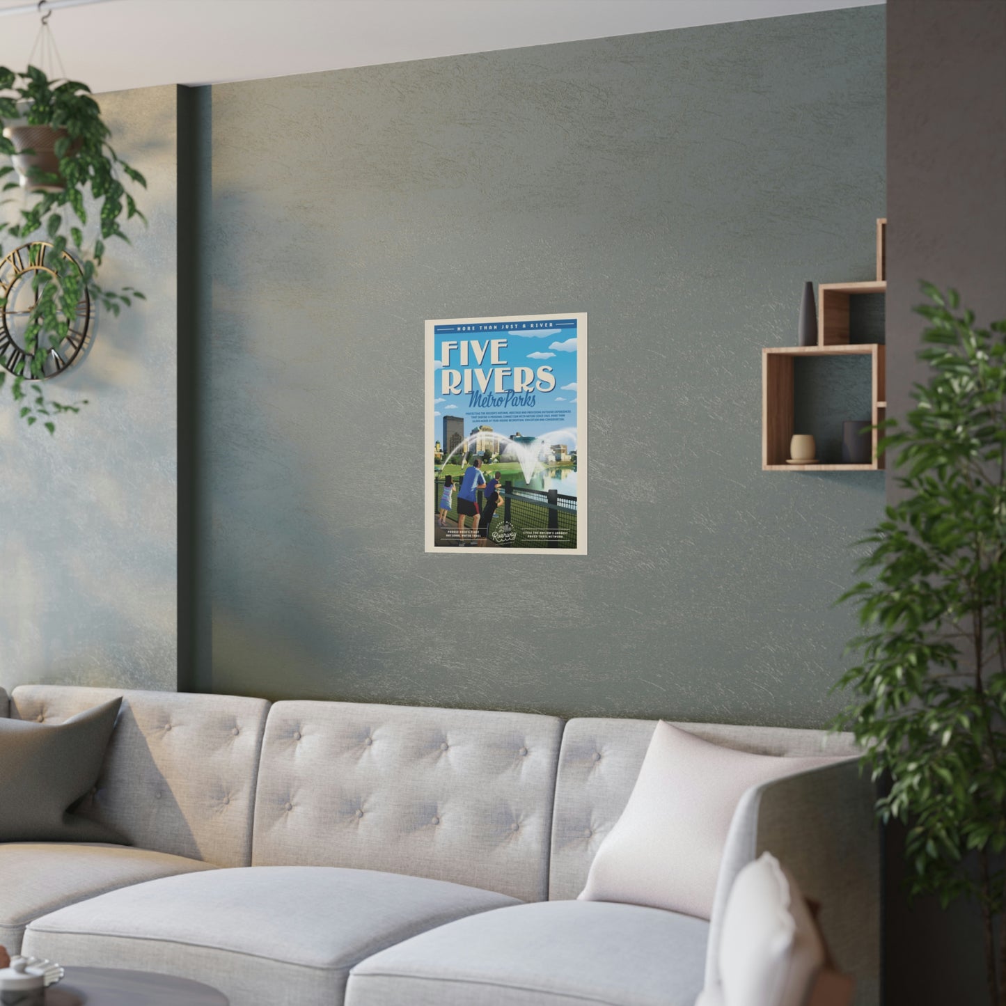Five Rivers MetroParks Poster