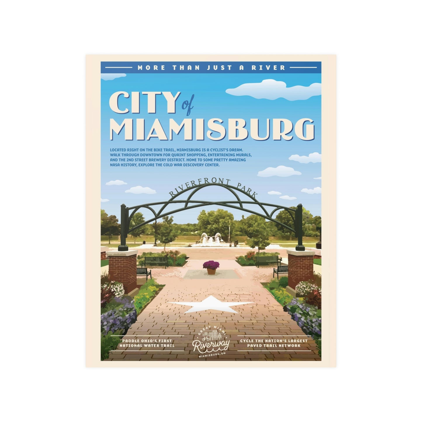 Miamisburg, OH - Poster