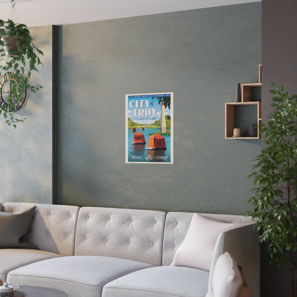 City of Troy Poster