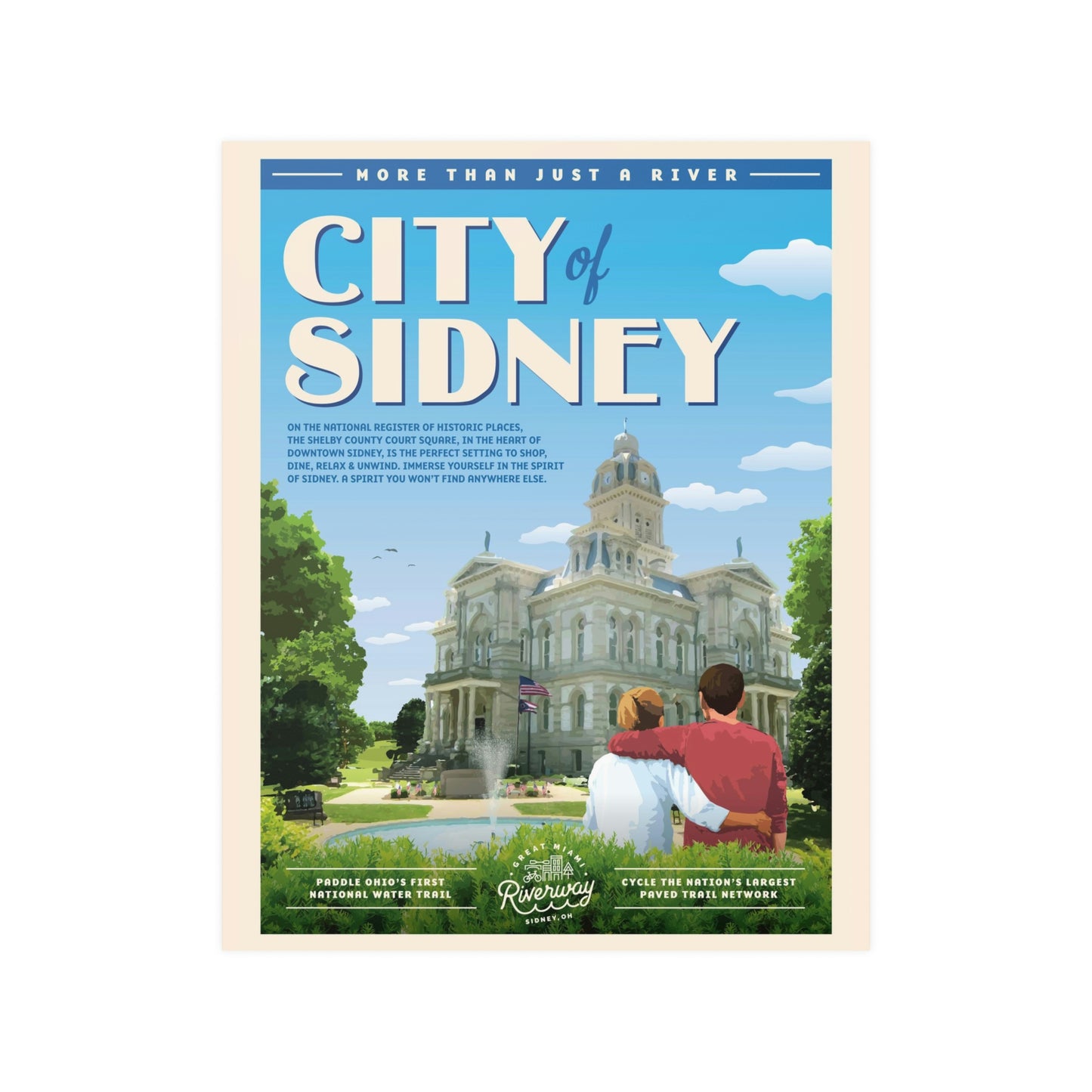 Sidney, OH - Poster