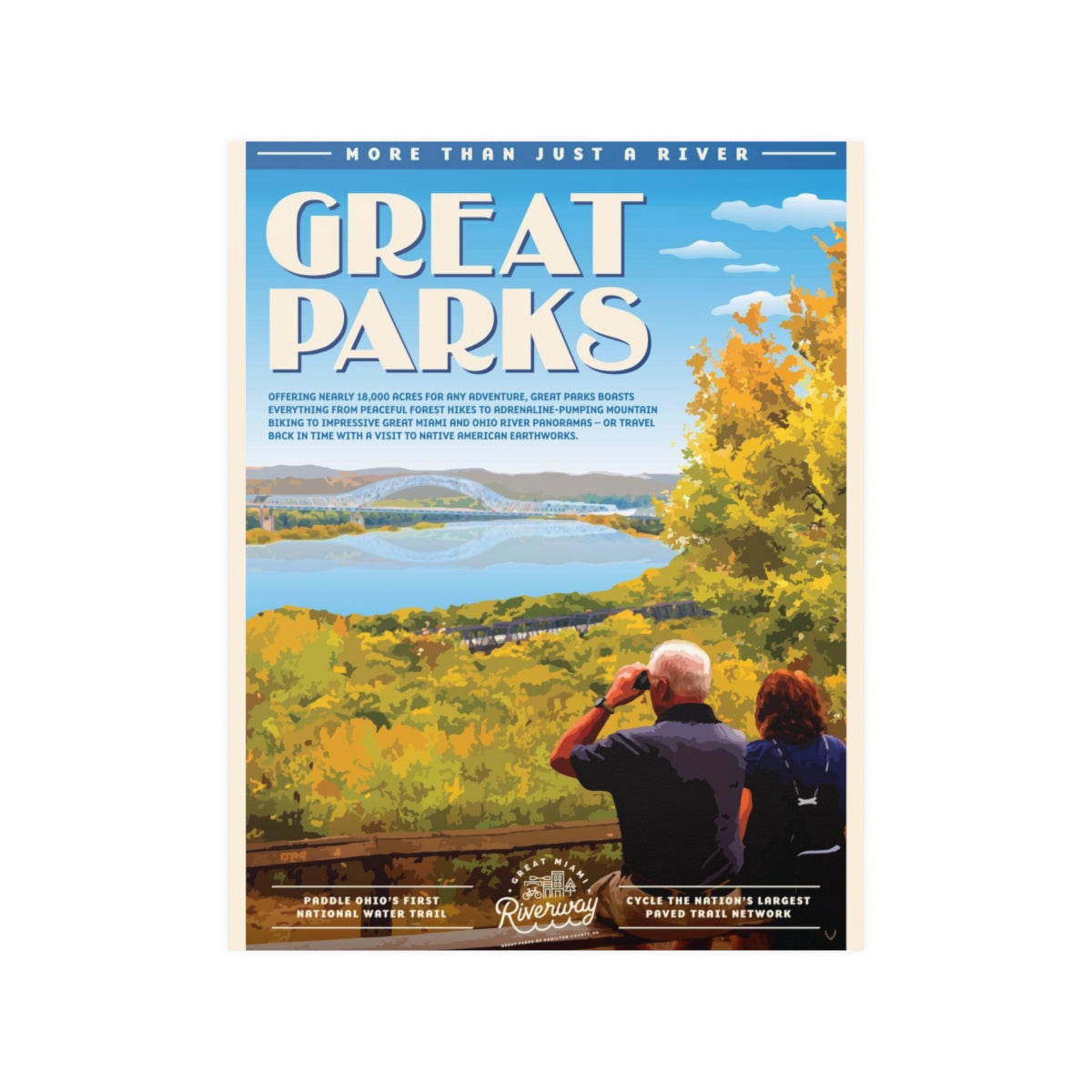 Great Parks of Hamilton County - Poster