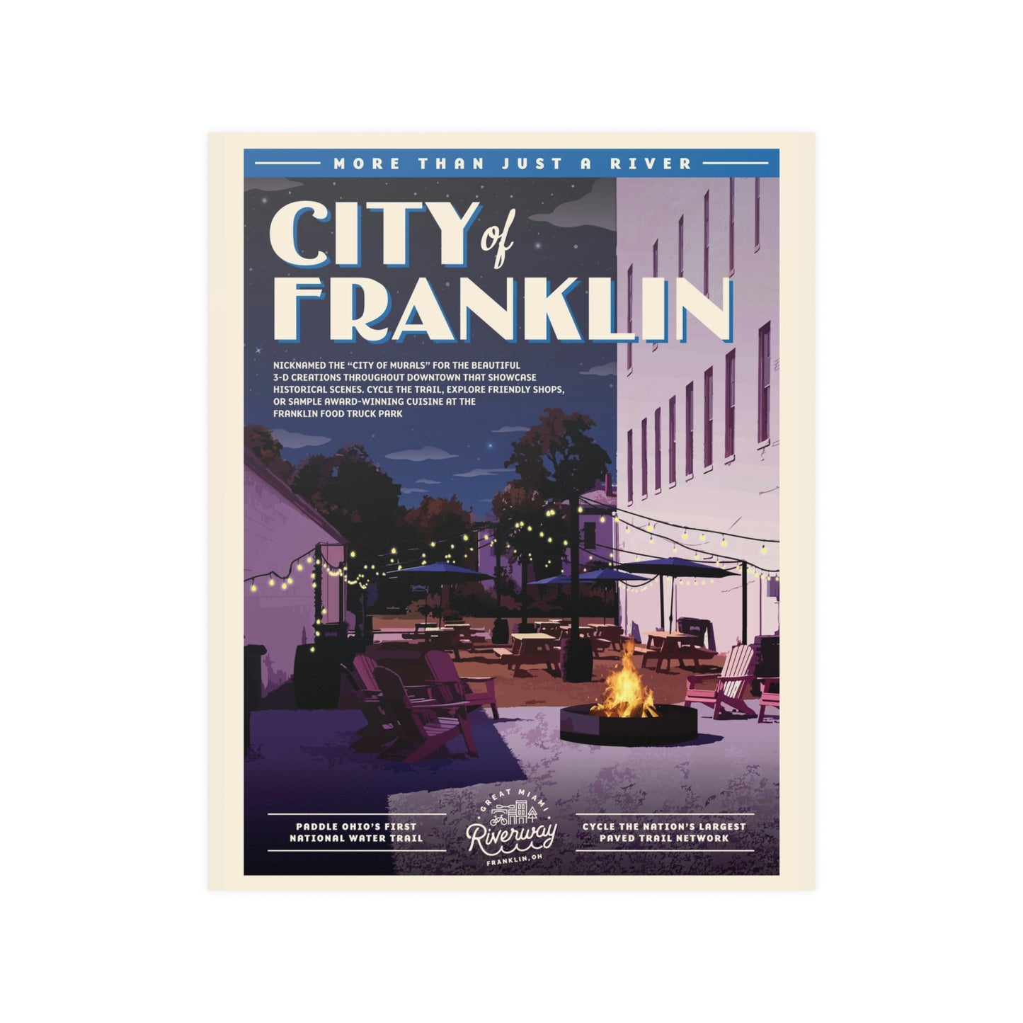 Franklin, OH - Poster
