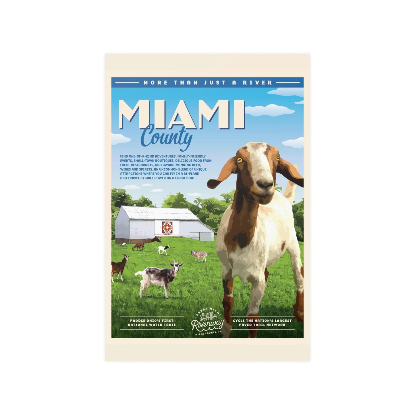 Miami County, OH - Poster