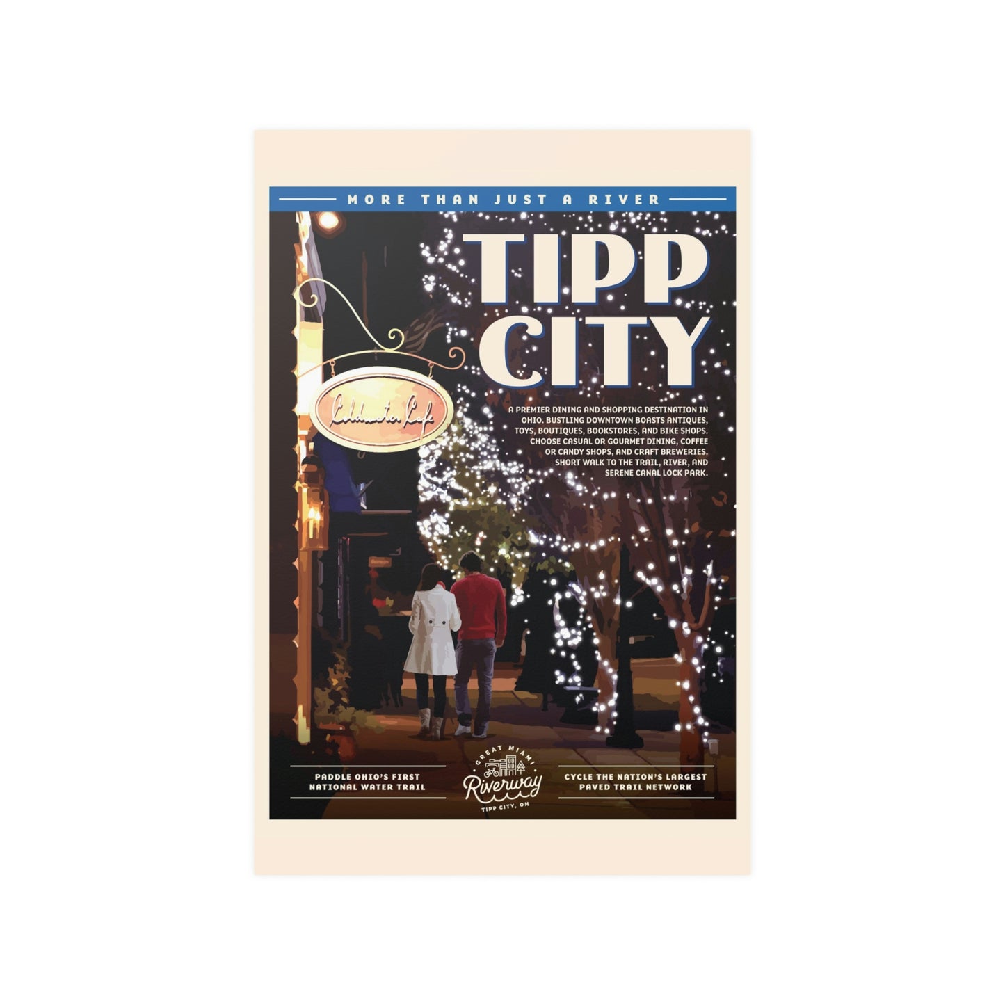 Tipp City, OH - Poster