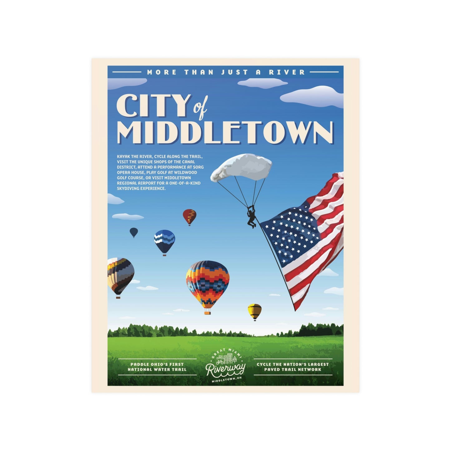 Middletown, OH - Poster