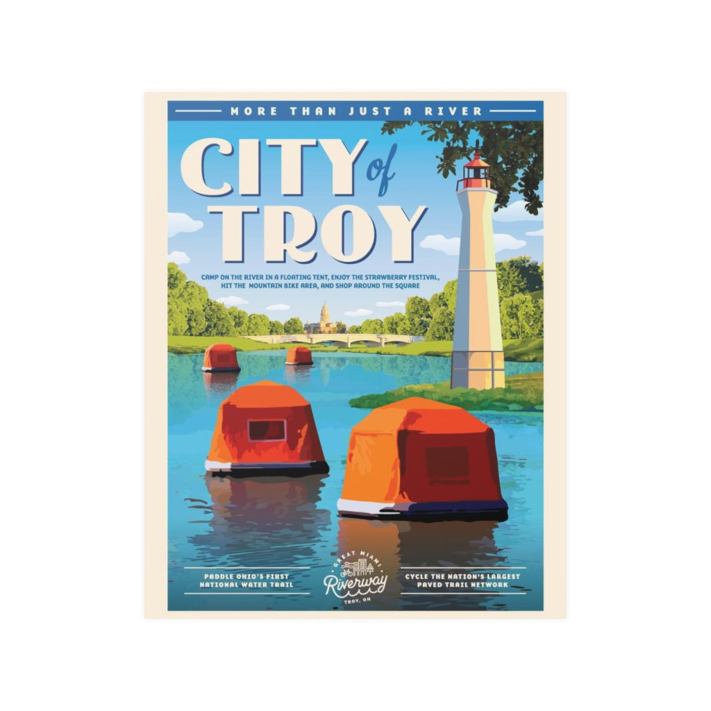 City of Troy Poster