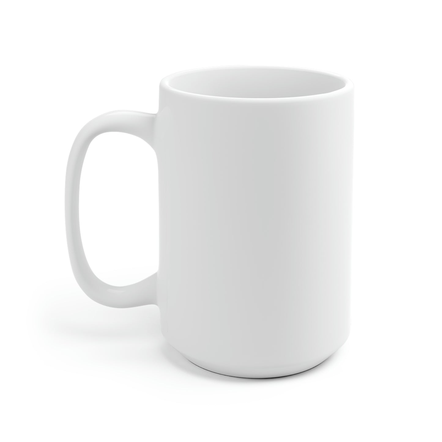 White Ceramic Mug - Troy