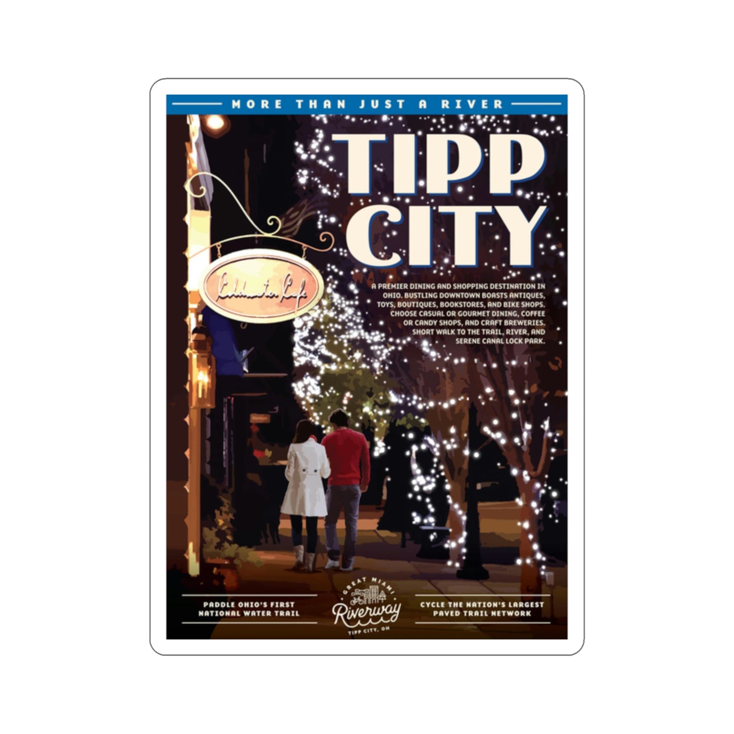 Tipp City, OH - Sticker