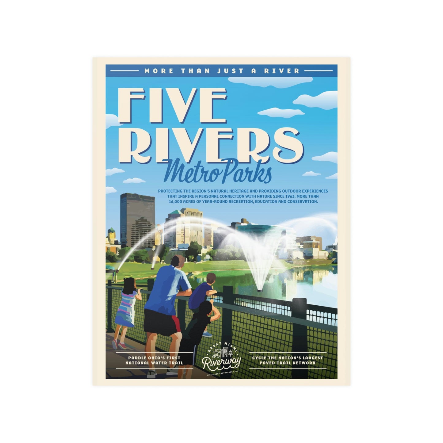 Five Rivers MetroParks Poster