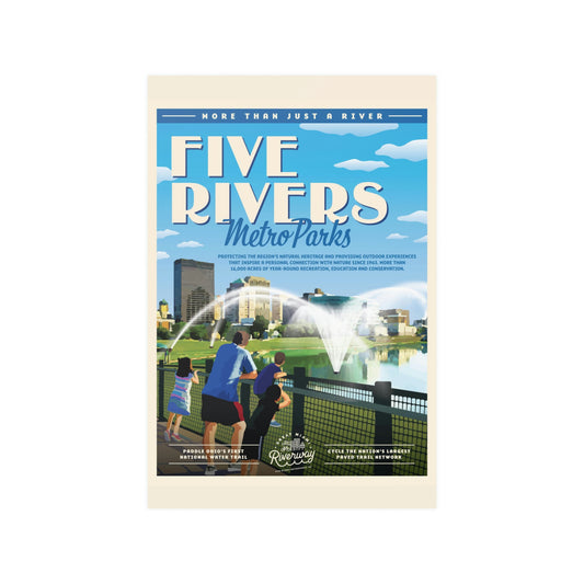 Five Rivers MetroParks Poster
